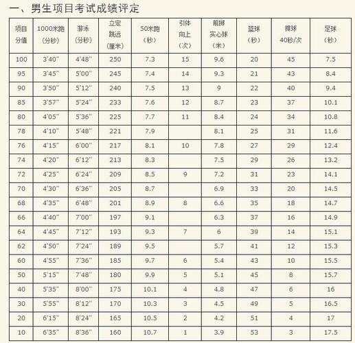 中考体育跳远满分男生 多少米(练到多少米才稳拿高分)