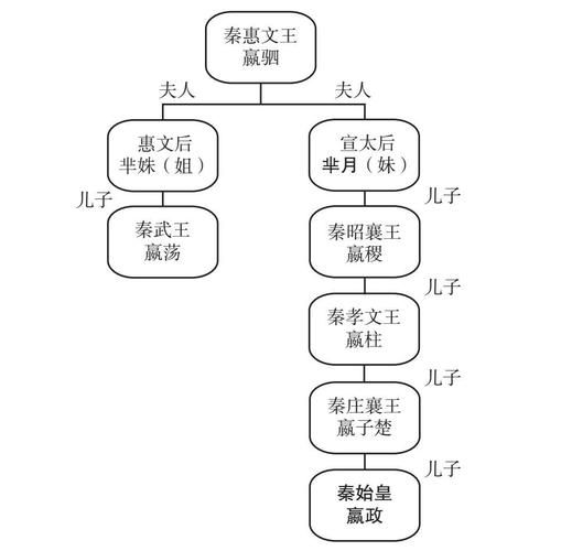 闵月芈月是秦始皇的什么人(她们之间是什么关系)