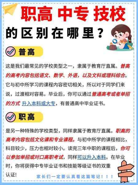 职高和技校有什么区别 哪个好(哪个更有优势)