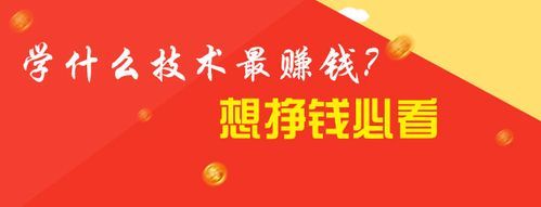 现在学什么技术最好(现在学什么技术最赚钱)