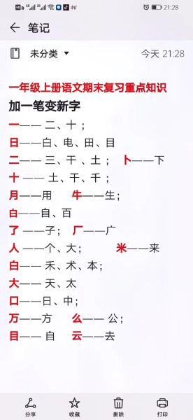 于加一笔变新字(你最想变哪个)