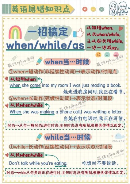 when while区别( 到底怎么用才对)