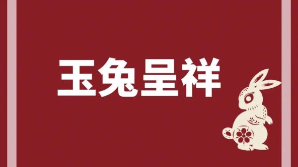 2023年兔年祝福语 四字成语(哪些四字成语最吉利)